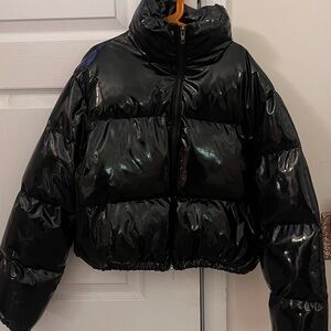 Black Puffer Coat